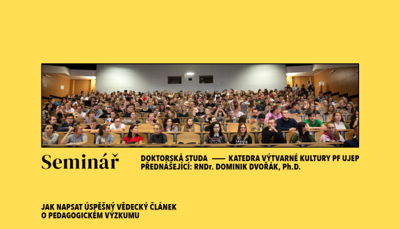 Jak napsat úspěšný vědecký článek o pedagogickém výzkumu pro Ph.D. studenty