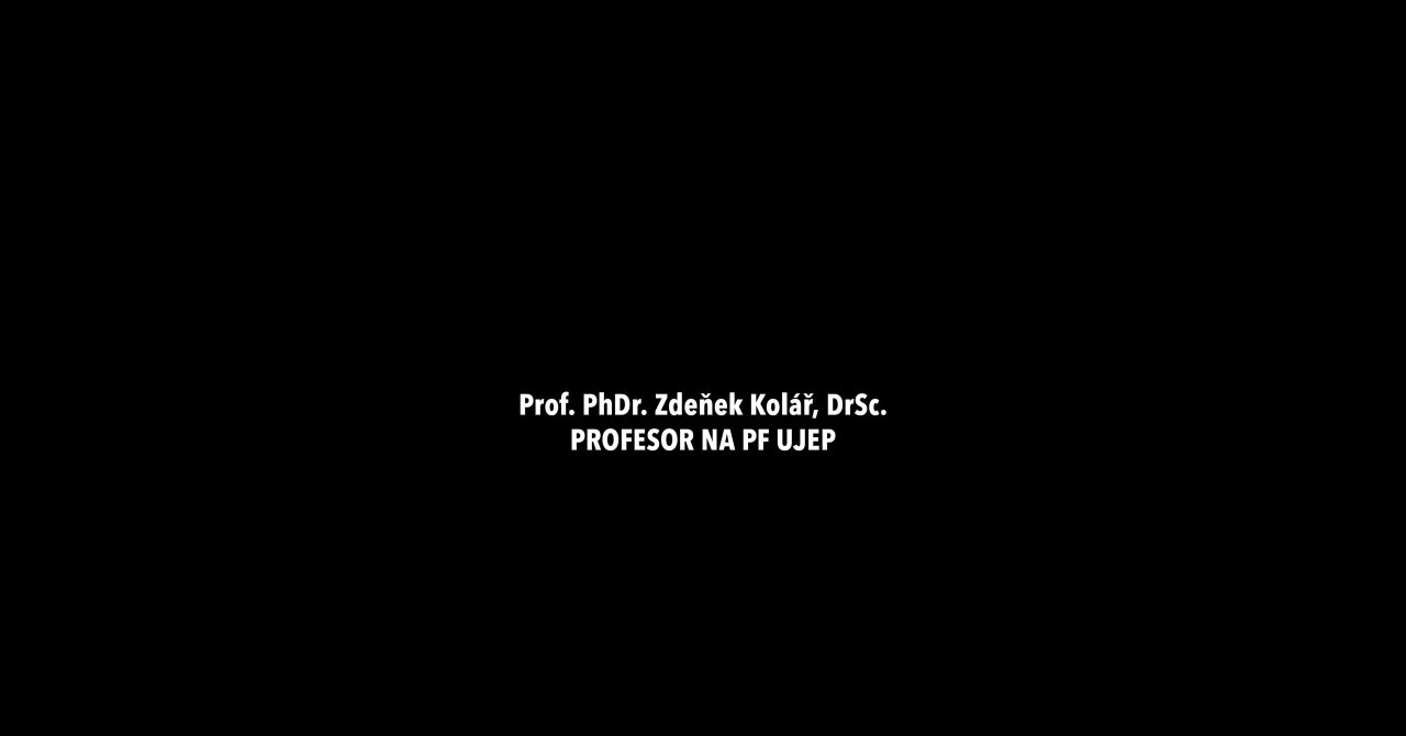 Oznámení o úmrtí Prof. PhDr. Zdeňka Koláře, DrSc.