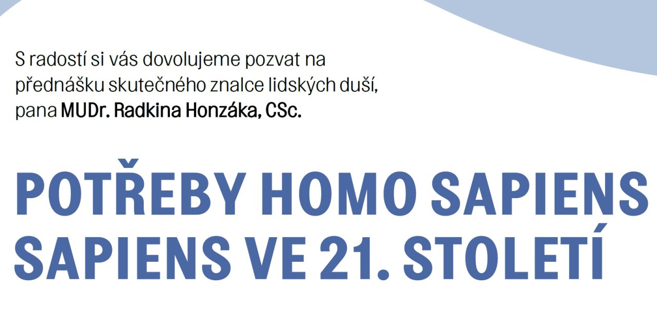 Přednáška Radkina Honzáka