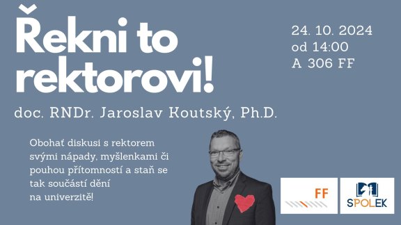 Řekni to rektorovi