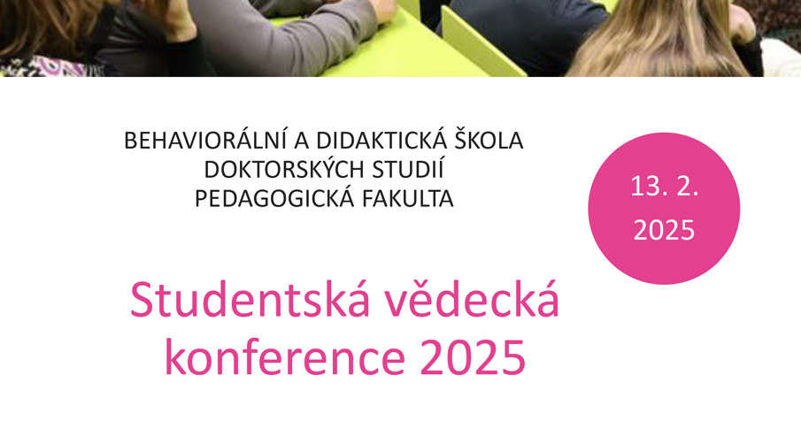 Studentská vědecká konference 2025
