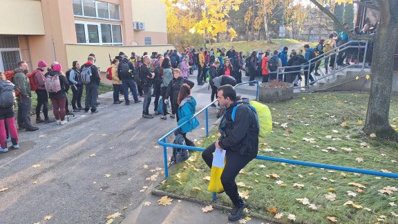 Noční pochod na Milešovku