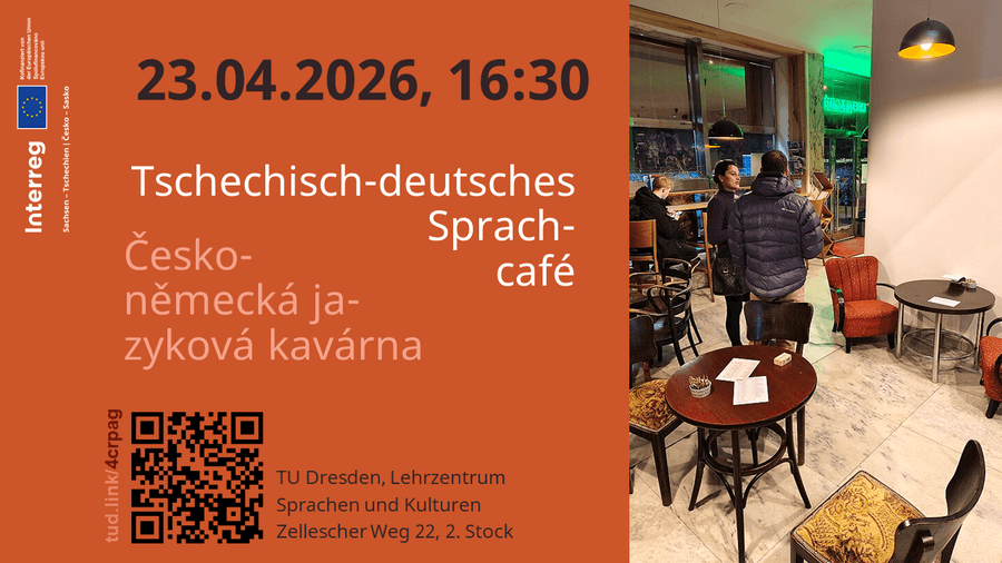 Česko-německá jazyková kavárna na TU Dresden