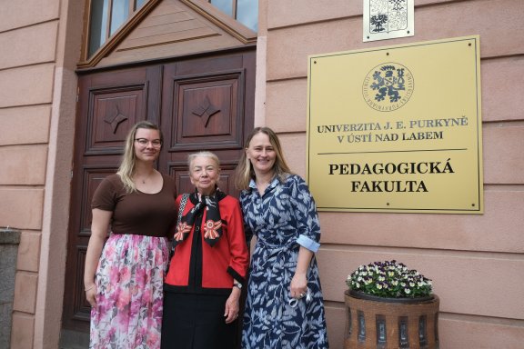 Návštěva Zofii Chyra-Rolicz z&nbsp;Univerzity v&nbsp;Siedlcích